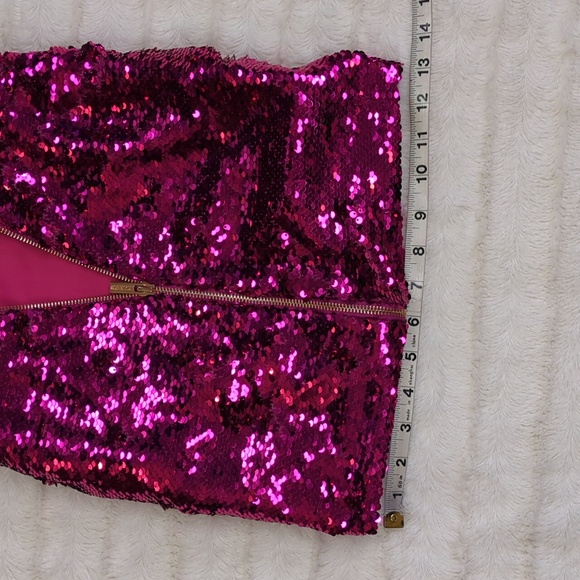 House Of CB Pink Sequin Micro-Mini Dress - Picture 13 of 14